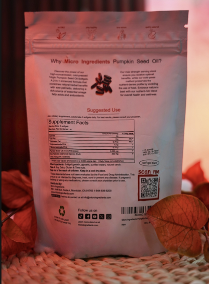 Pumpkin Seed Oil (Aceite de Semilla de Calabaza)