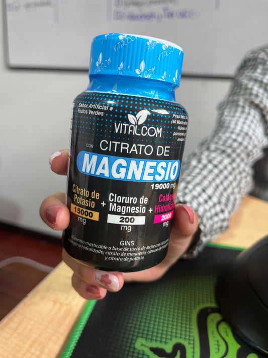 Citrato de magnesio con Gins Vital
