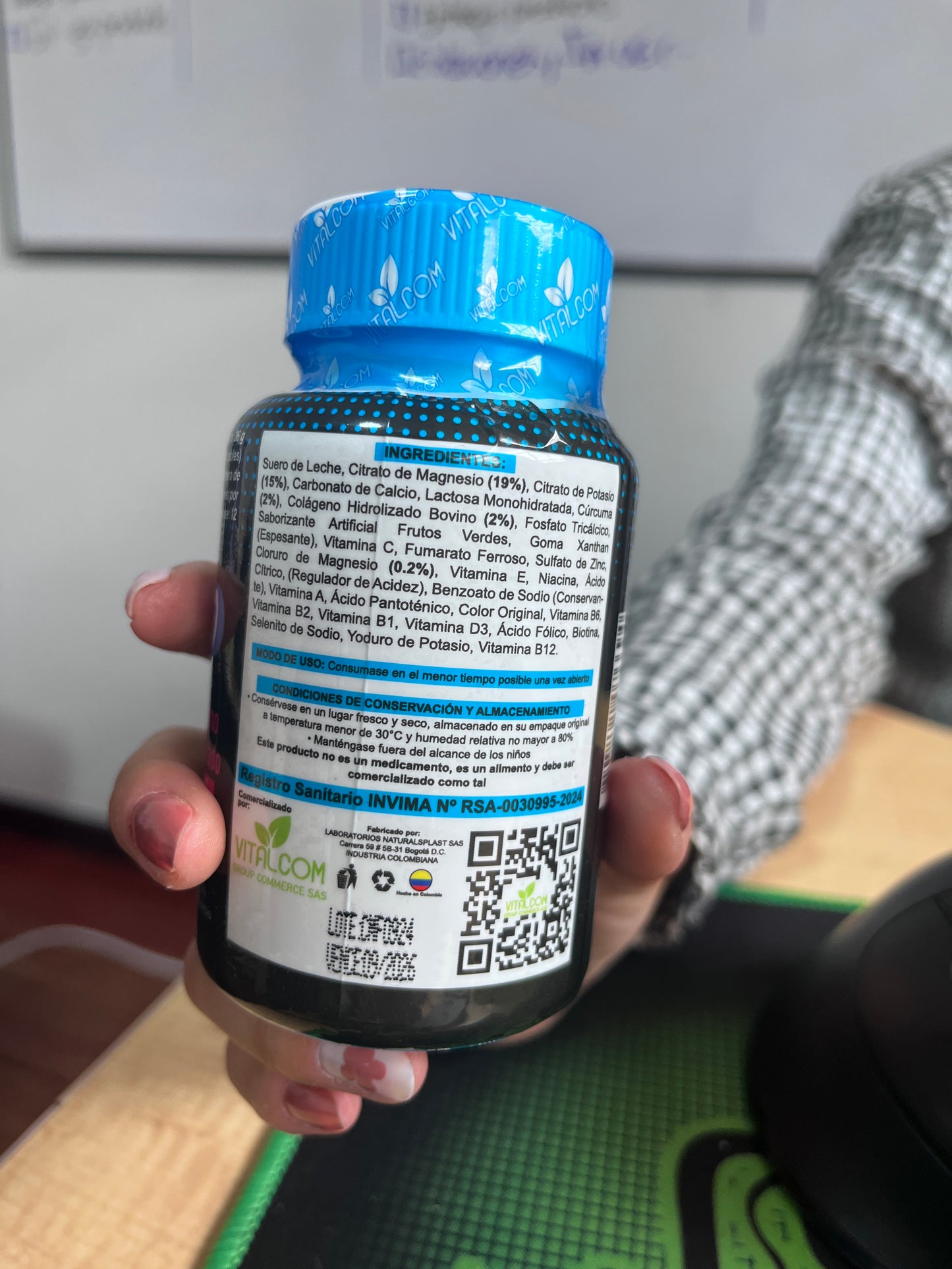 Citrato de magnesio con Gins Vital