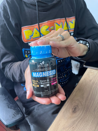 Citrato de magnesio con Gins Vital