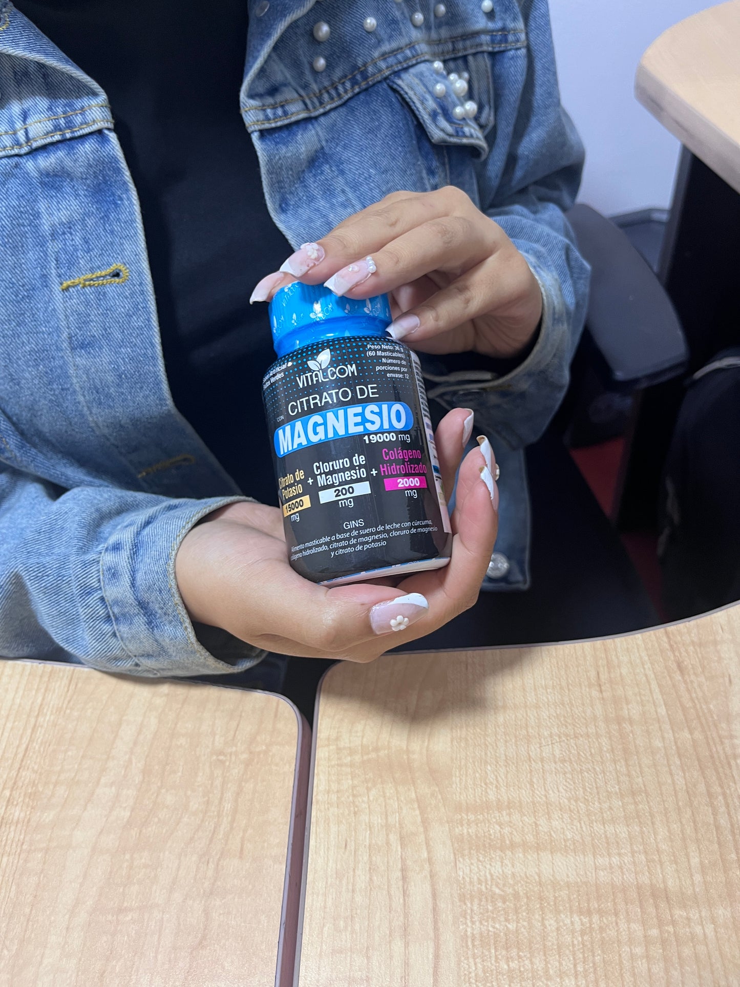 Citrato de magnesio con Gins Vital