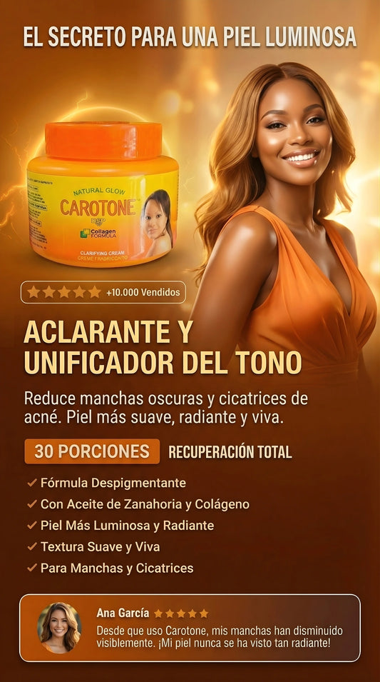 Crema aclarante Caratone